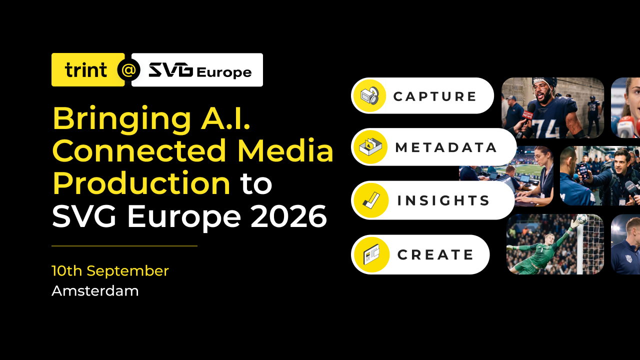 Bringing AI-Connected Media Production to SVG Europe 2026
