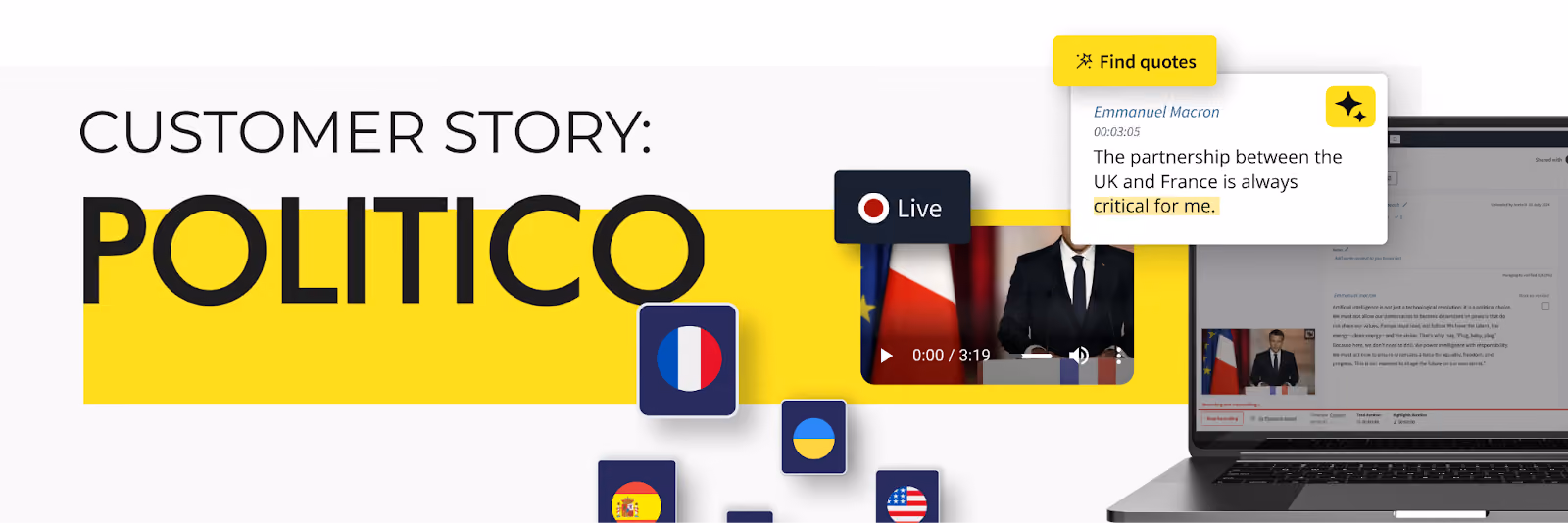 Trint Customer Story: Politico