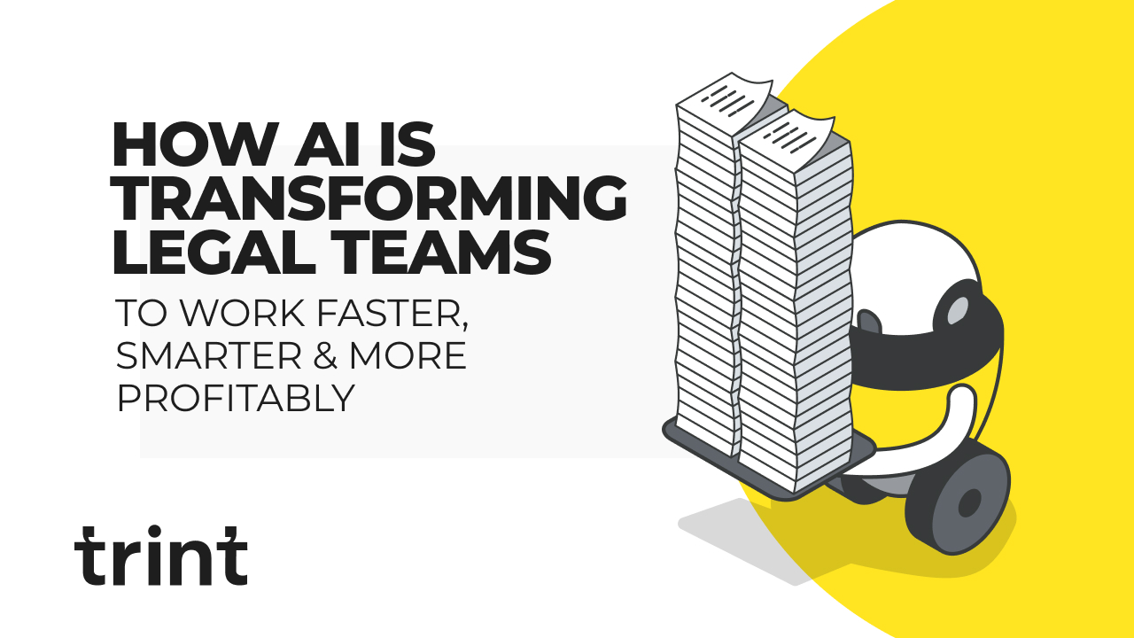 Learn how AI is revolutionizing law firms through efficient transcription, secure data handling and streamlined collaboration.